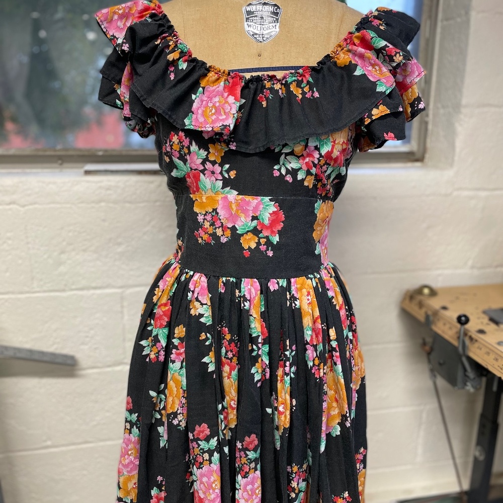 Vintage floral dress
